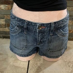 Express jeans shorts